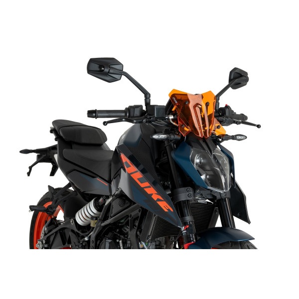 Puig Puig sport screen | orange | ktm 125/390 duke 2024>current